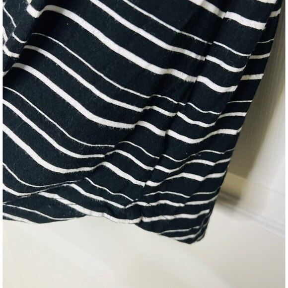 American Eagle Soft and Sexy Black White Striped Long Sleeve Shirt Size XS - Picture 3 of 9